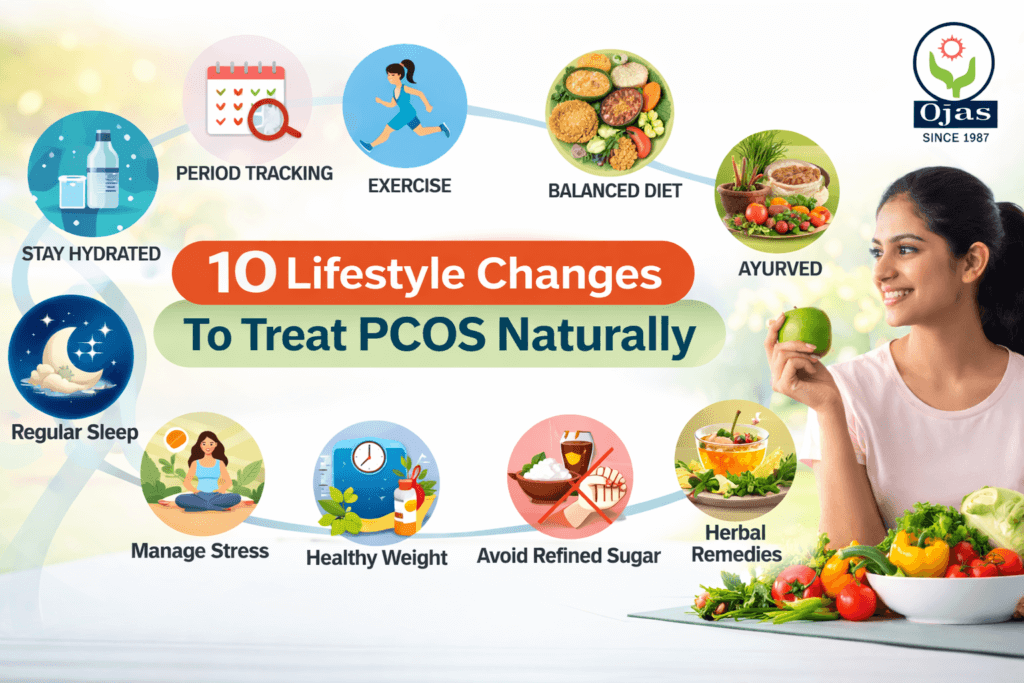 10 Lifestyle Changes To Treat PCOS Naturally